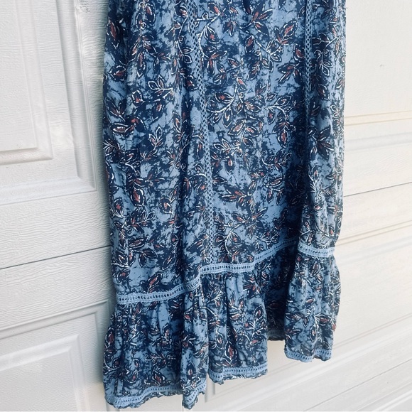 Lucky Brand Blue Floral Mini Dress - Picture 7 of 7